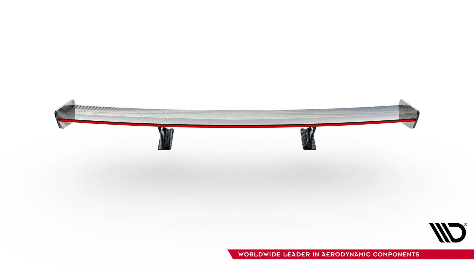 Carbon Spoiler With Internal Brackets Uprights + LED Mercedes-Benz CLA Coupe C118 / C118 Facelift