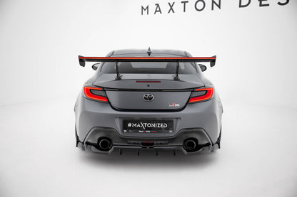 Carbon Spoiler With Internal Brackets Uprights + LED Toyota GR86 / Subaru BRZ Mk2