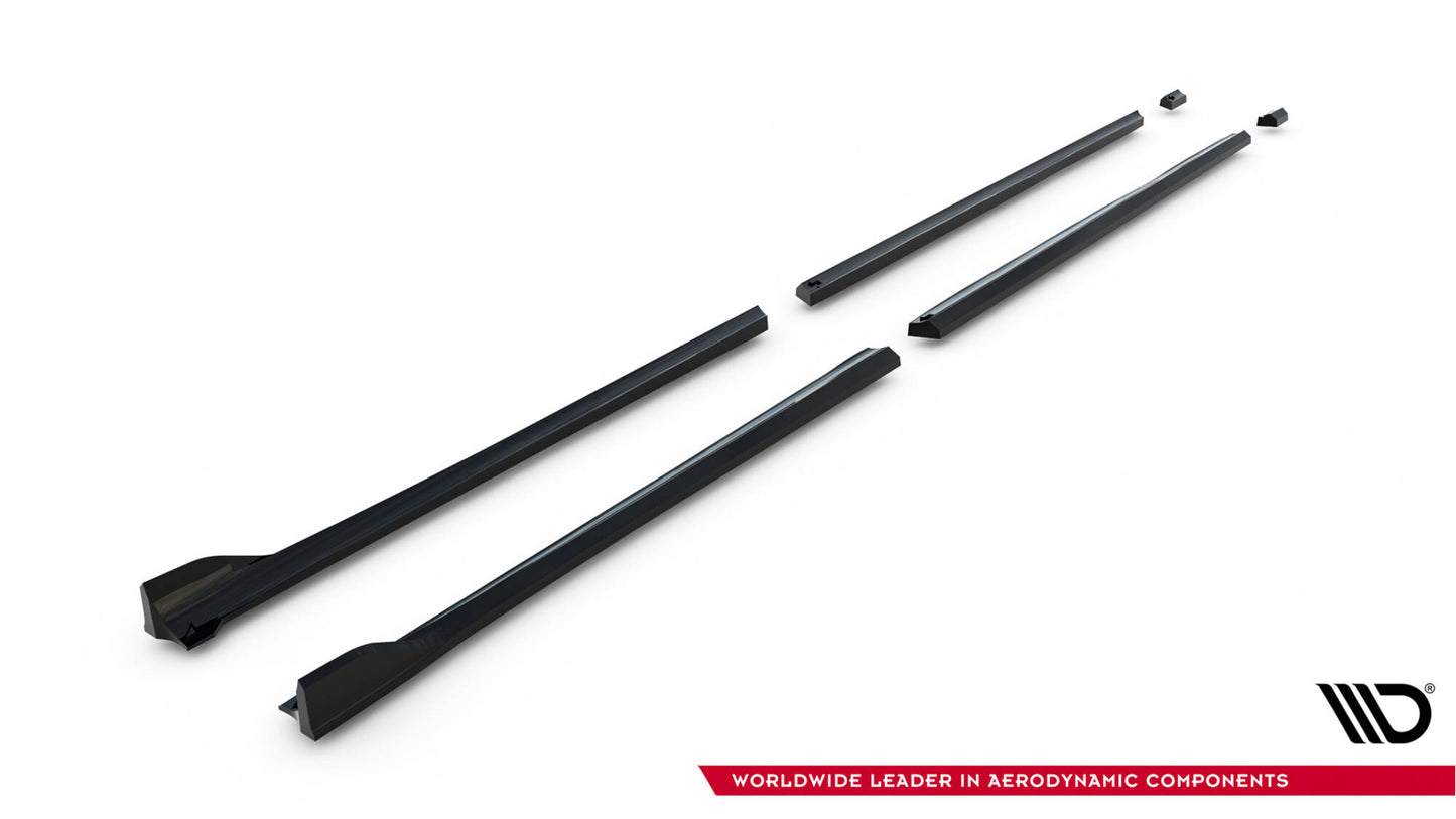 Side Skirts Diffusers Mercedes-Benz V-Class Long AMG-Line W447 Facelift 2