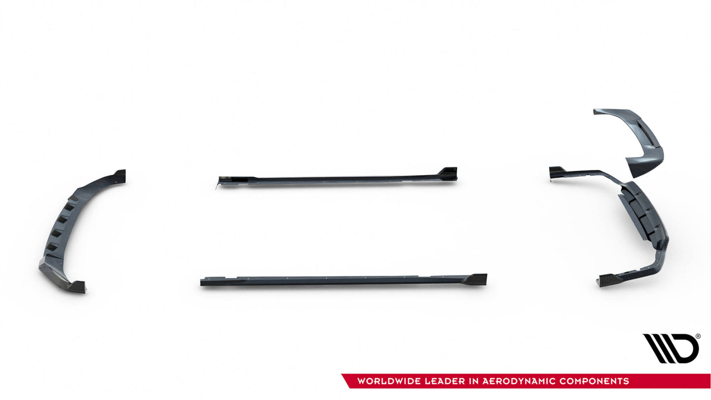 Set of Prepreg Carbon Splitters BMW X7 M-Pack G07 Facelift