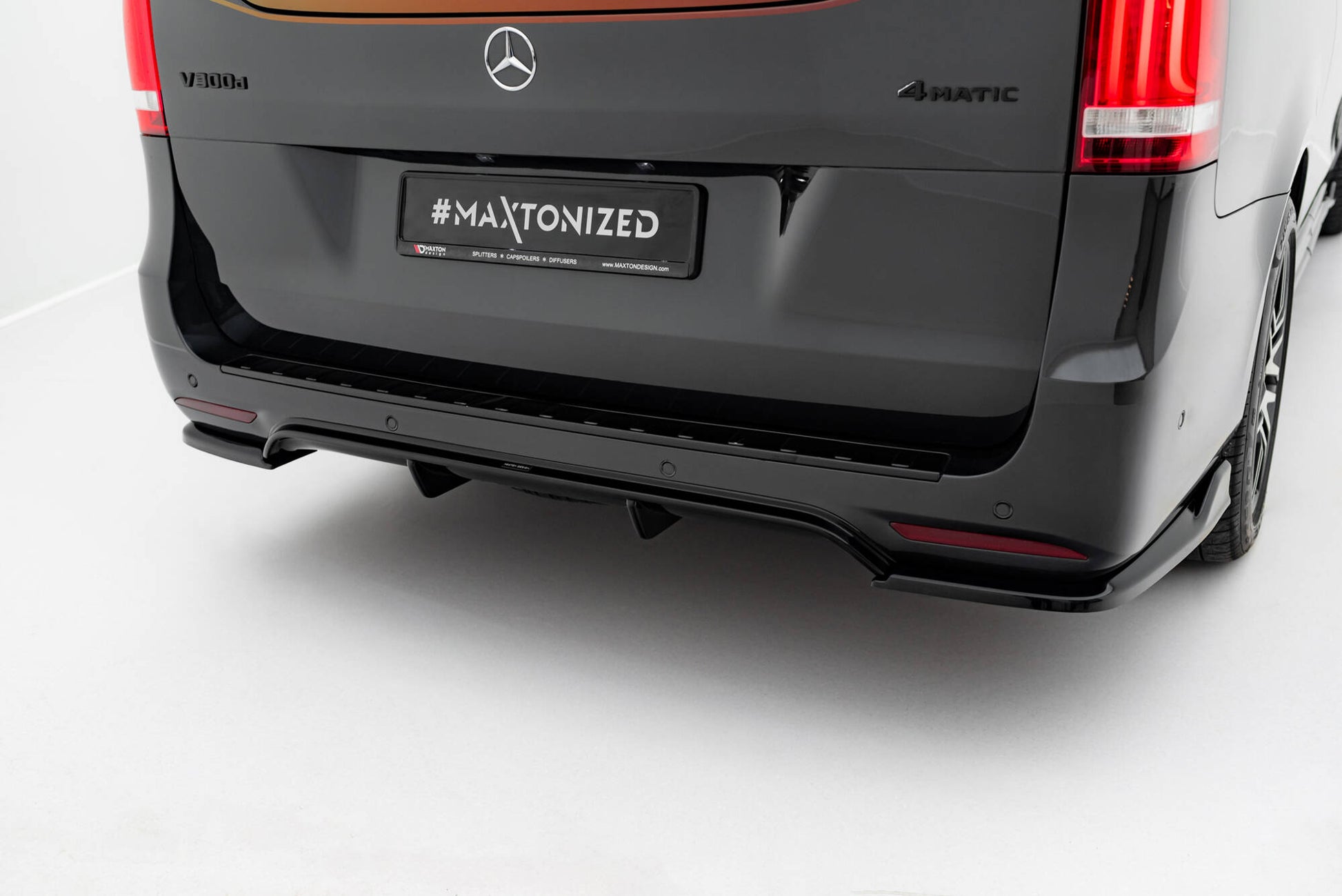 Set of Splitters Mercedes-Benz V-Class Long AMG-Line W447 Facelift