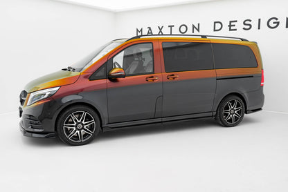 Set of Splitters Mercedes-Benz V-Class Long AMG-Line W447 Facelift