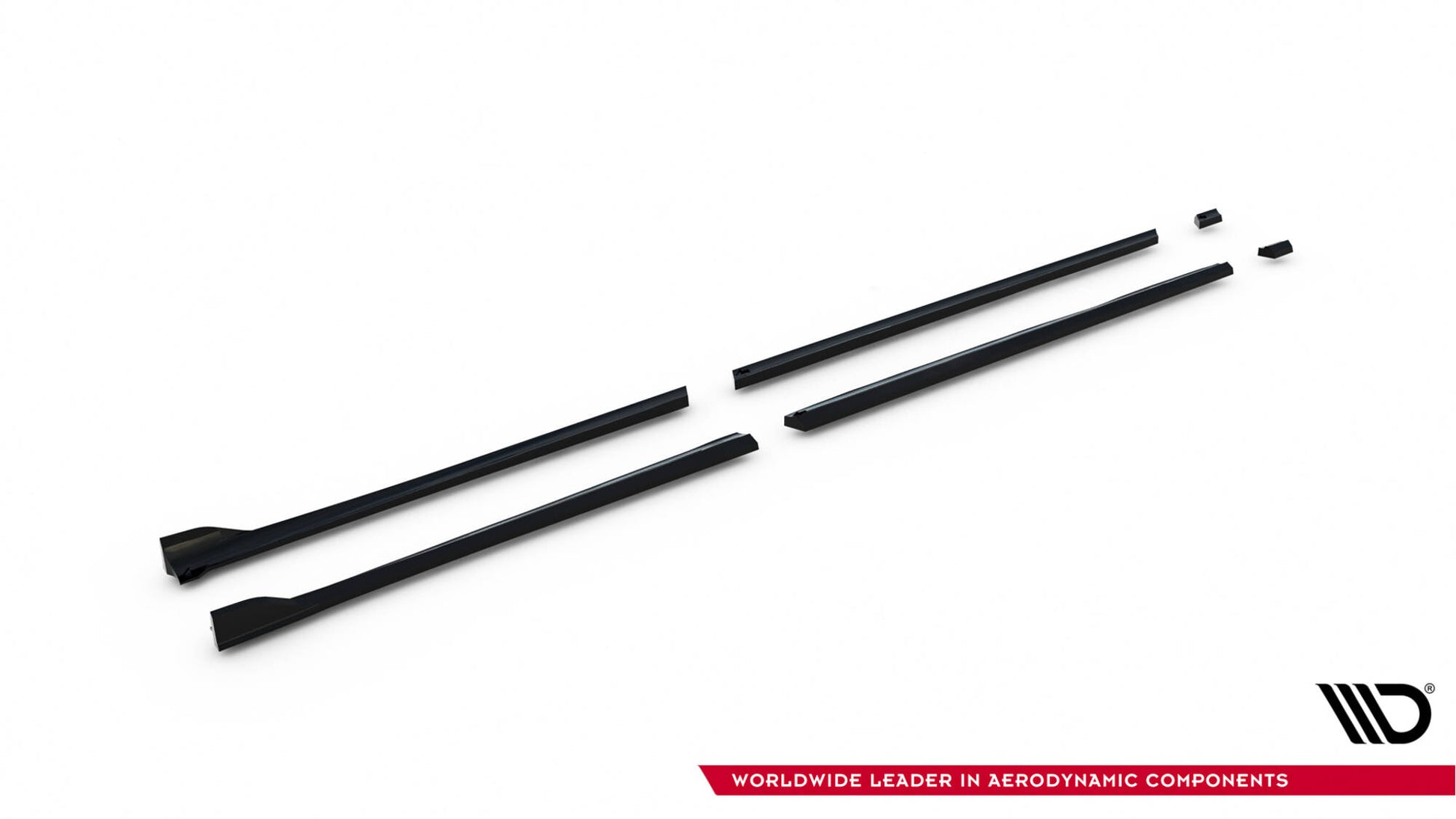 Set of Splitters Mercedes-Benz V-Class Long AMG-Line W447 Facelift