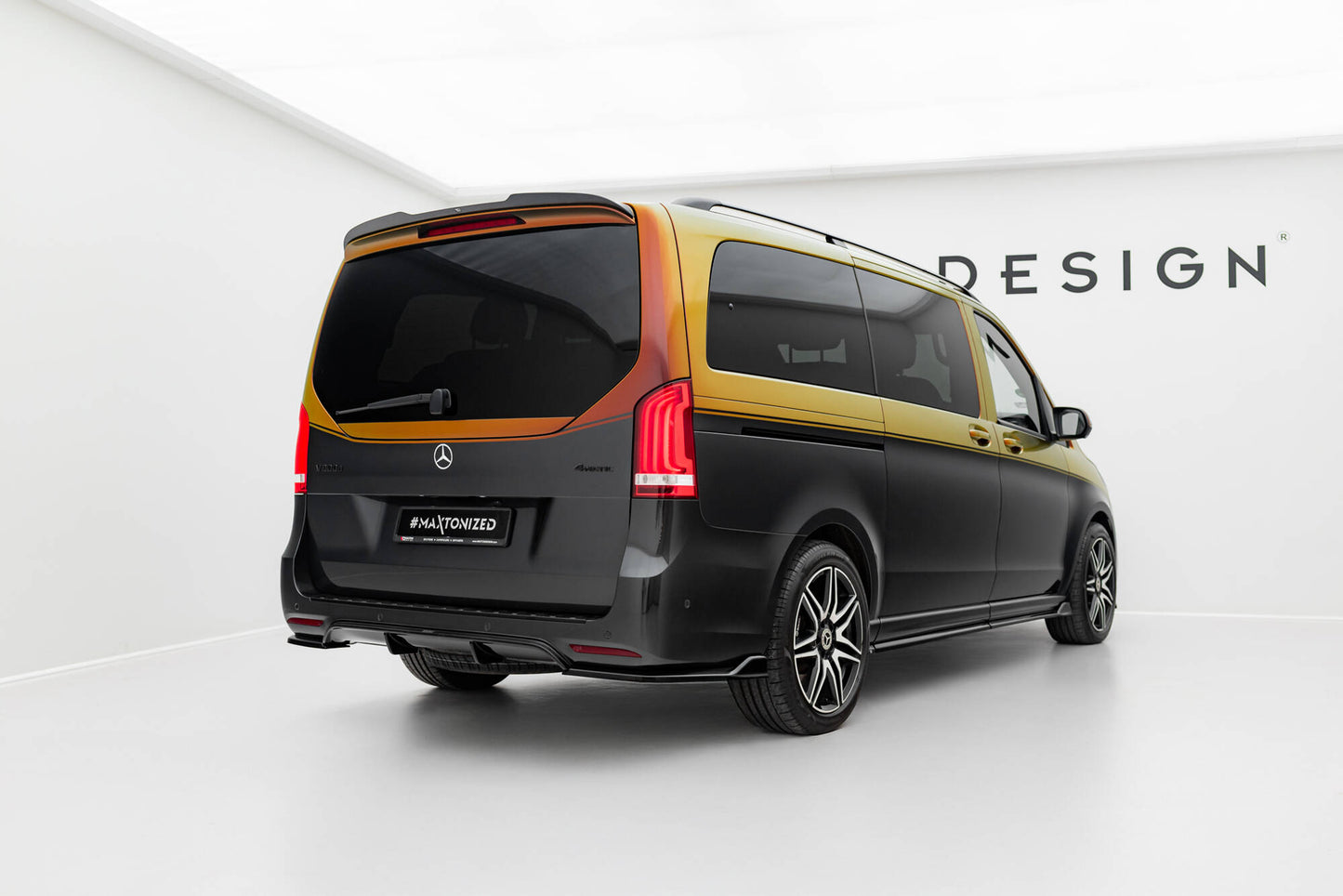 Set of Splitters Mercedes-Benz V-Class Long AMG-Line W447 Facelift