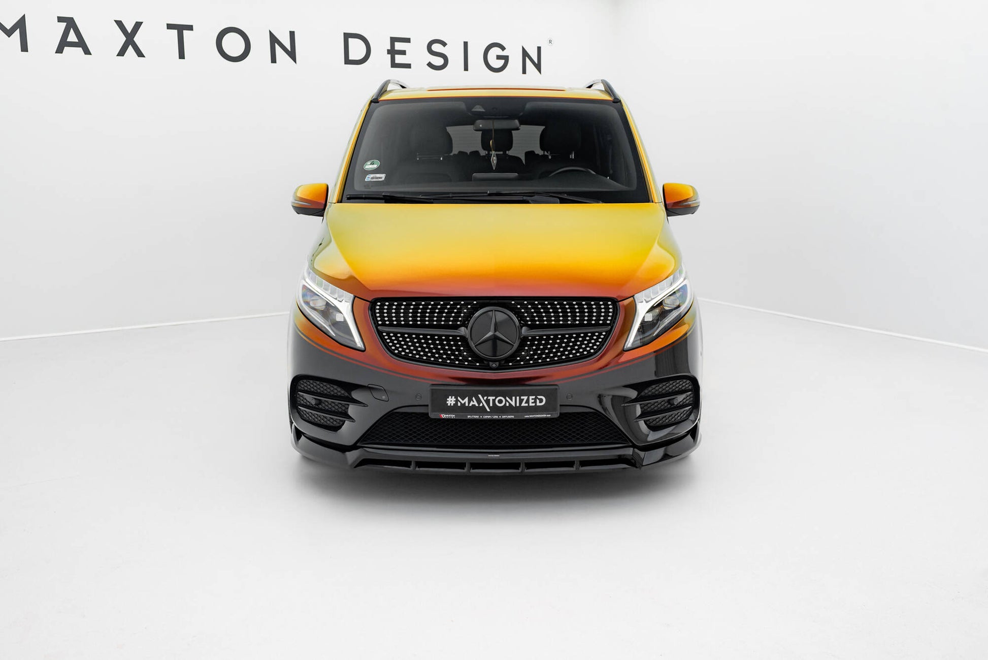 Set of Splitters Mercedes-Benz V-Class Long AMG-Line W447 Facelift