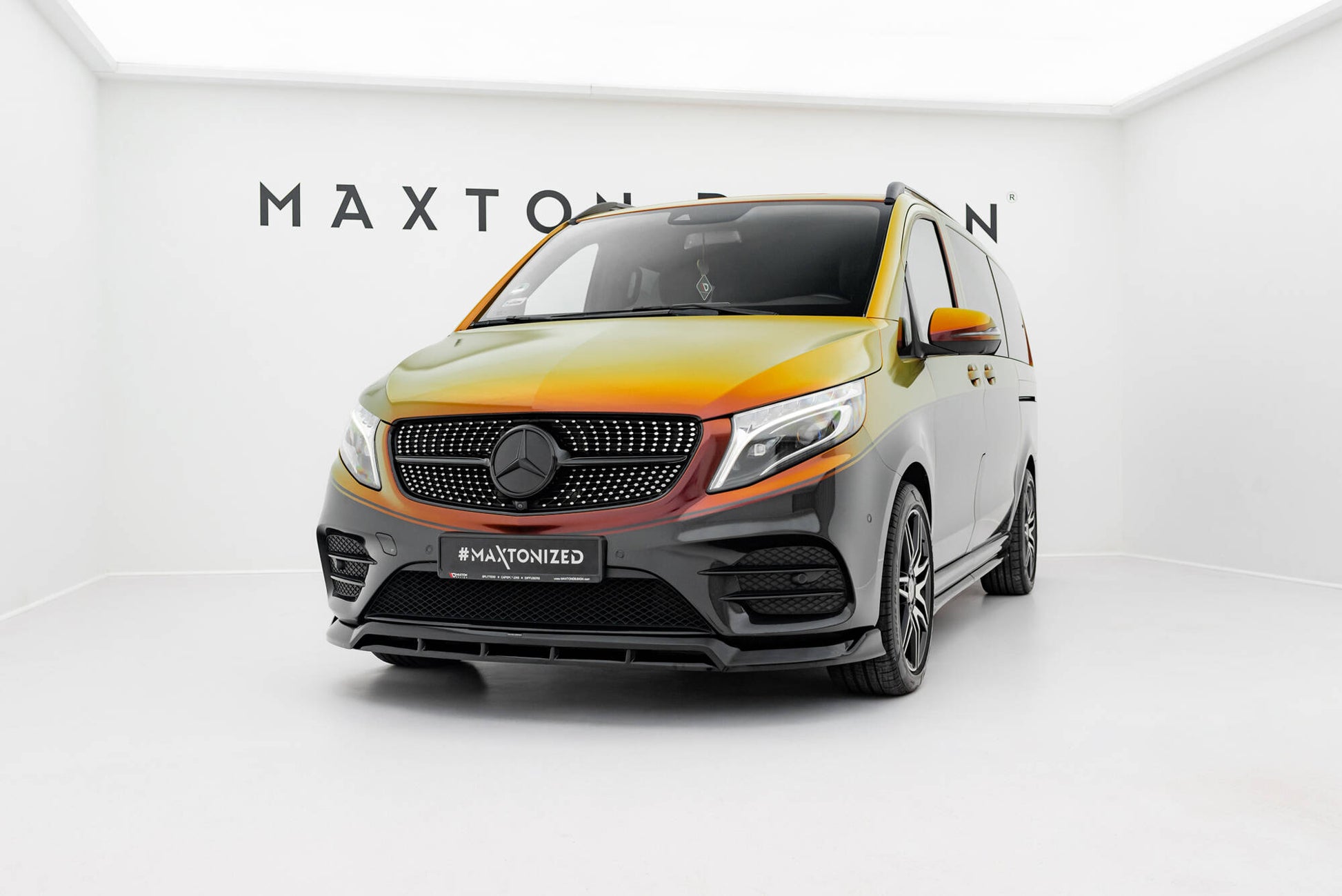 Set of Splitters Mercedes-Benz V-Class Long AMG-Line W447 Facelift