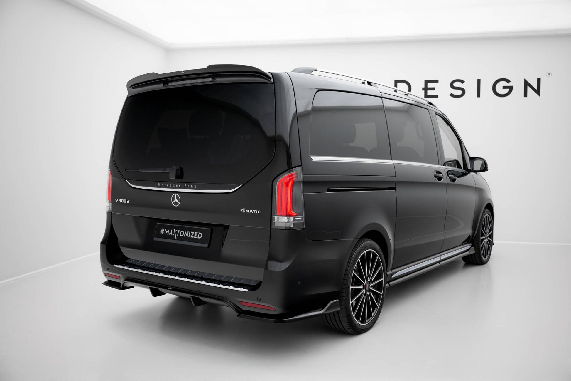 Set of Splitters Mercedes-Benz V-Class Long AMG-Line W447 Facelift