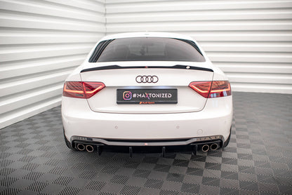 Rear Valance Audi A5 8T Facelift (Version with dual exhausts on both sides)