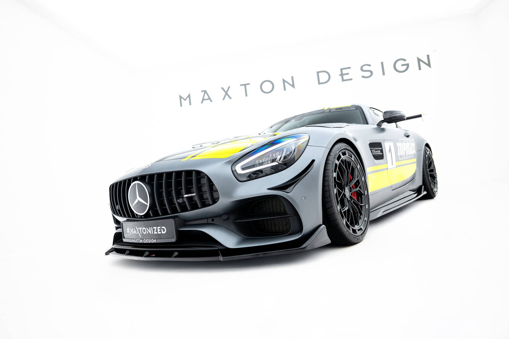 Set of Splitters Mercedes-AMG GT C C190 Facelift
