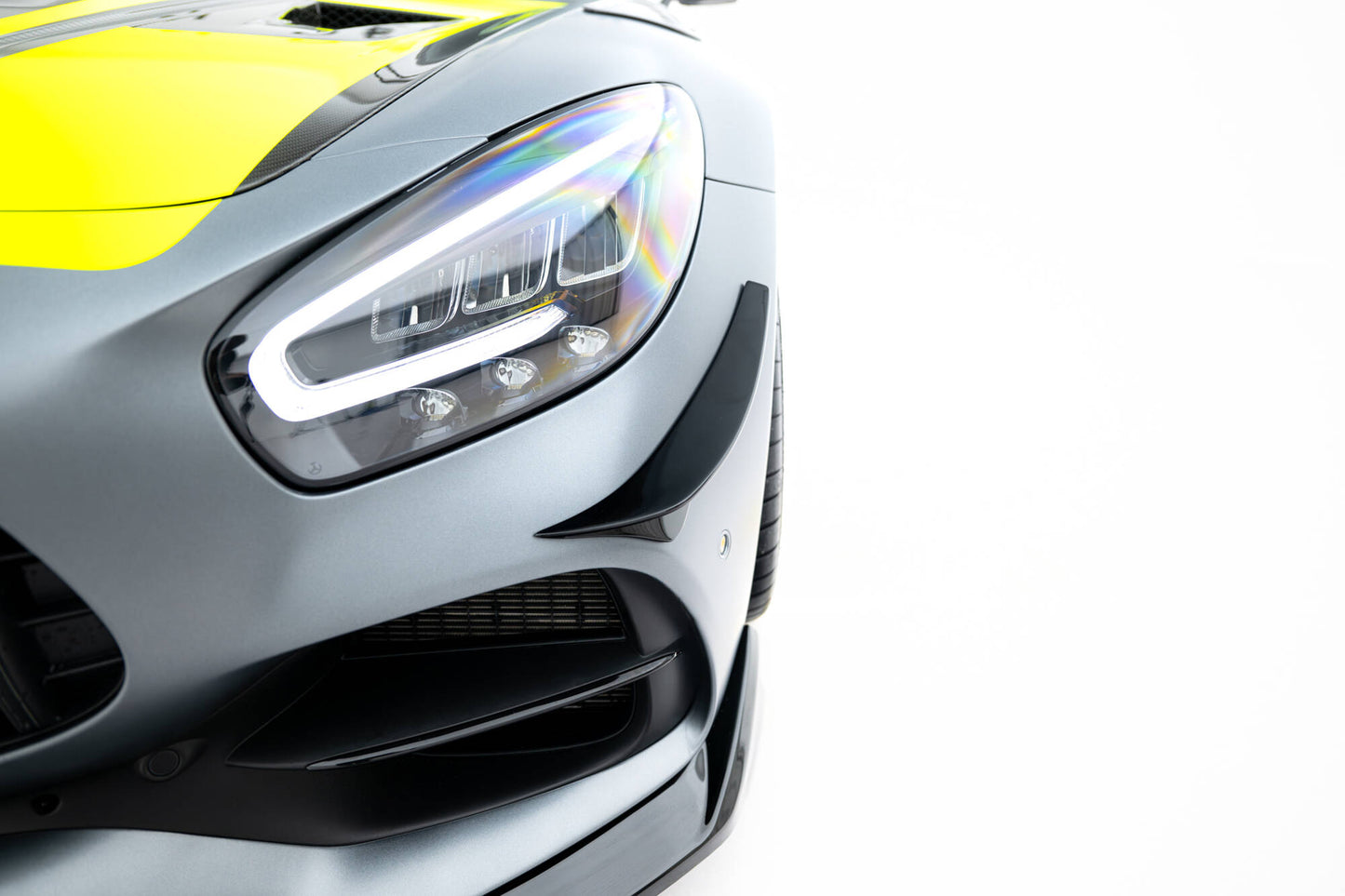 Front Bumper Wings (Canards) Mercedes-AMG GT C C190 Facelift