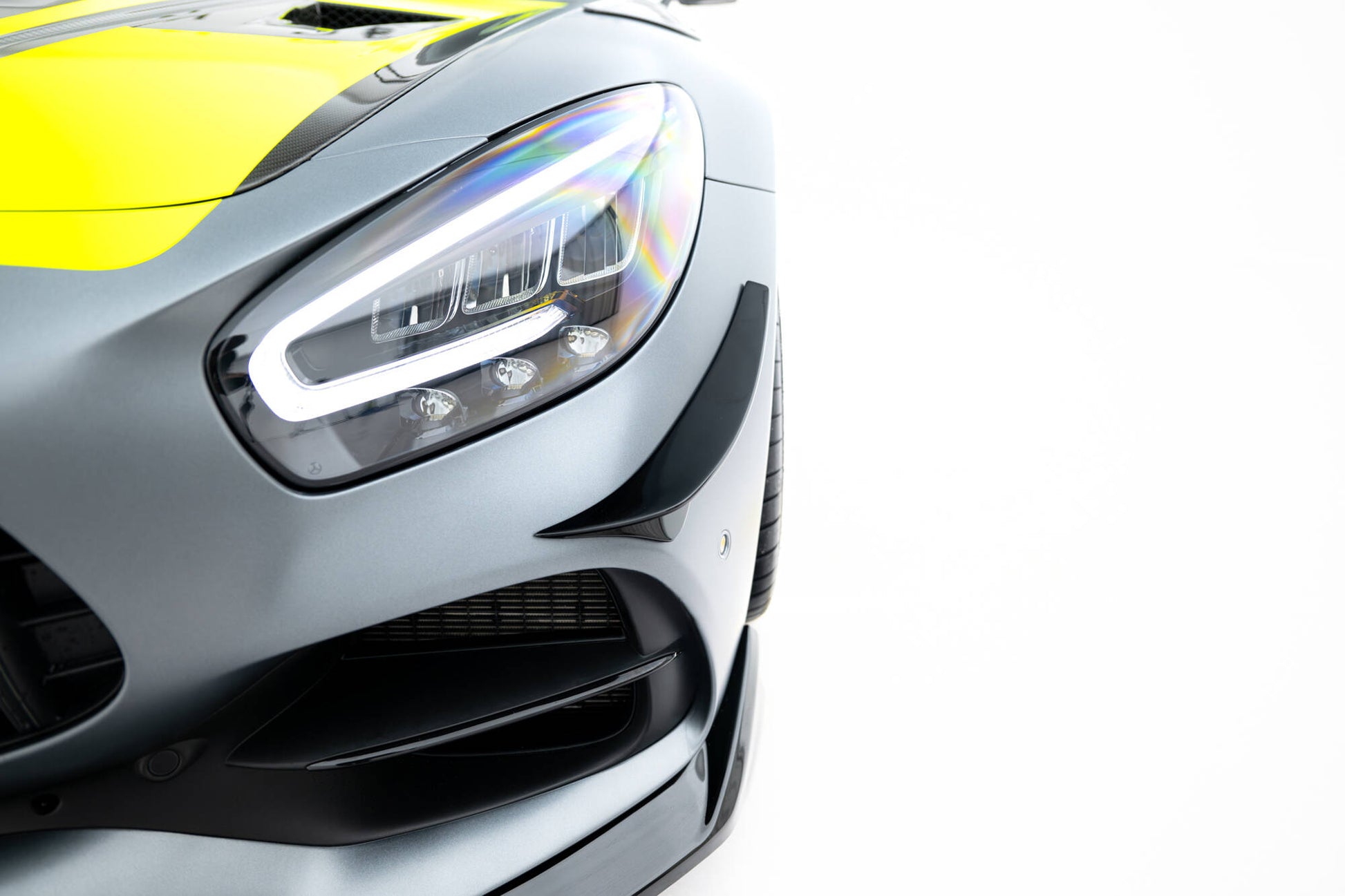 Front Bumper Wings (Canards) Mercedes-AMG GT C C190 Facelift