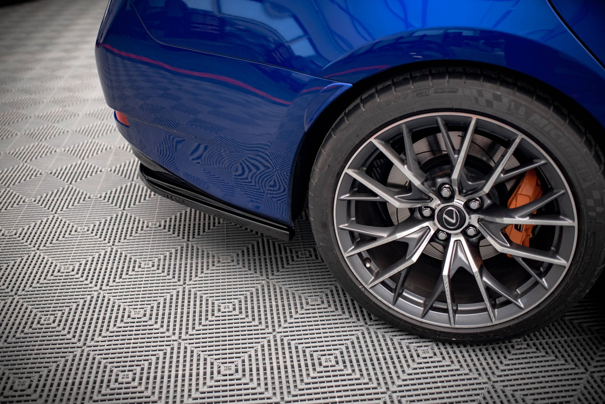 Set of Splitters Lexus GS F Mk4 Facelift