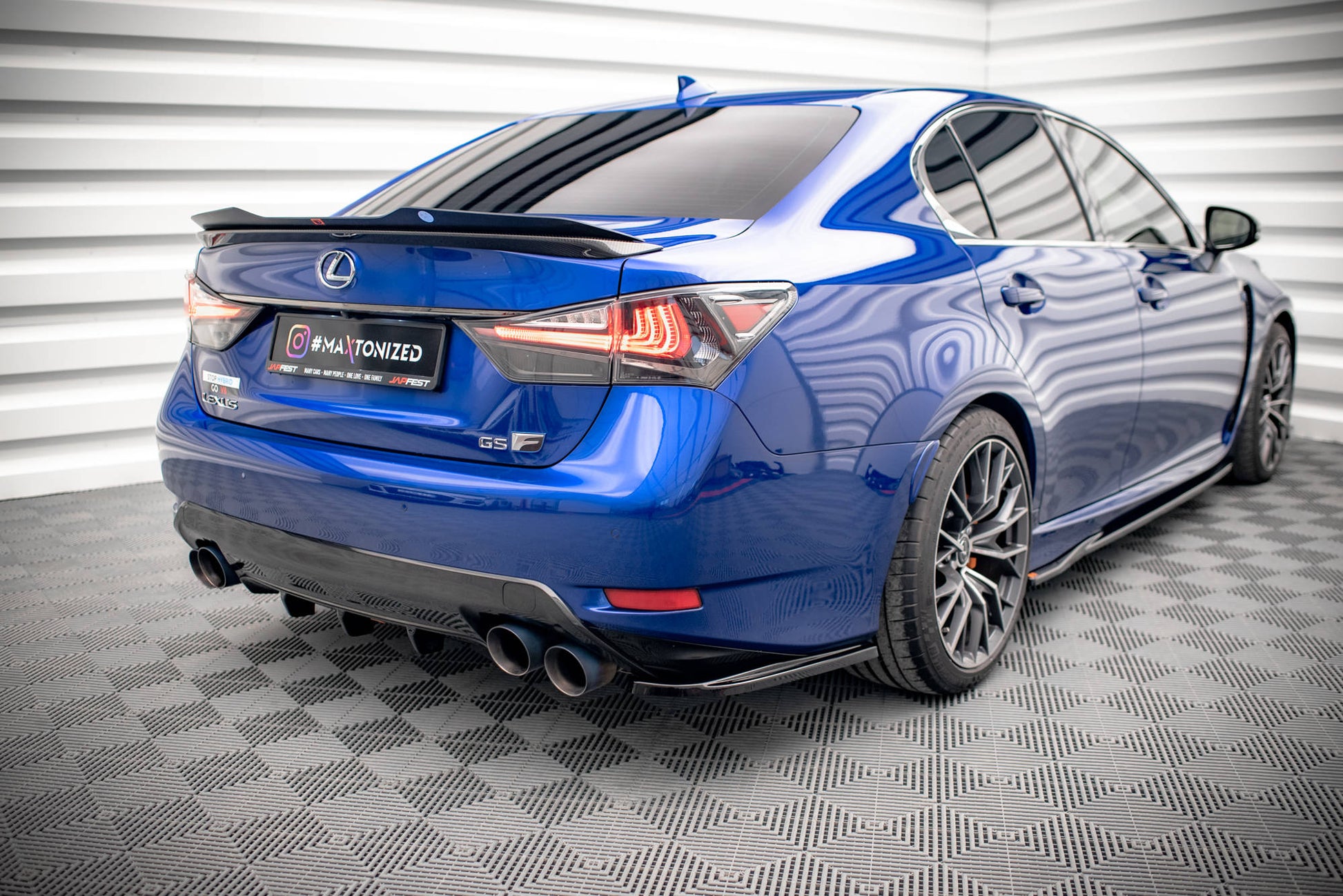 Set of Splitters Lexus GS F Mk4 Facelift