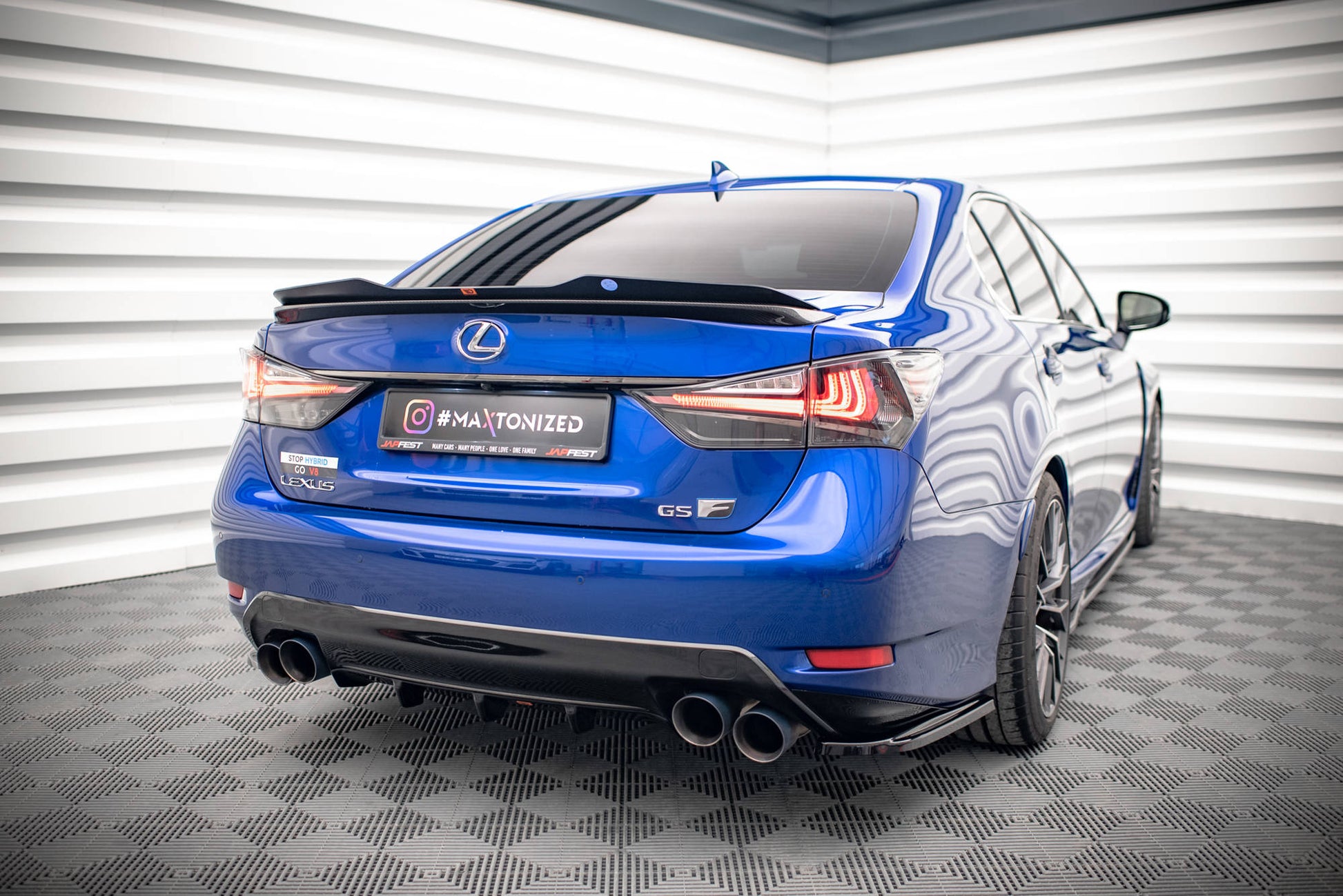 Set of Splitters Lexus GS F Mk4 Facelift