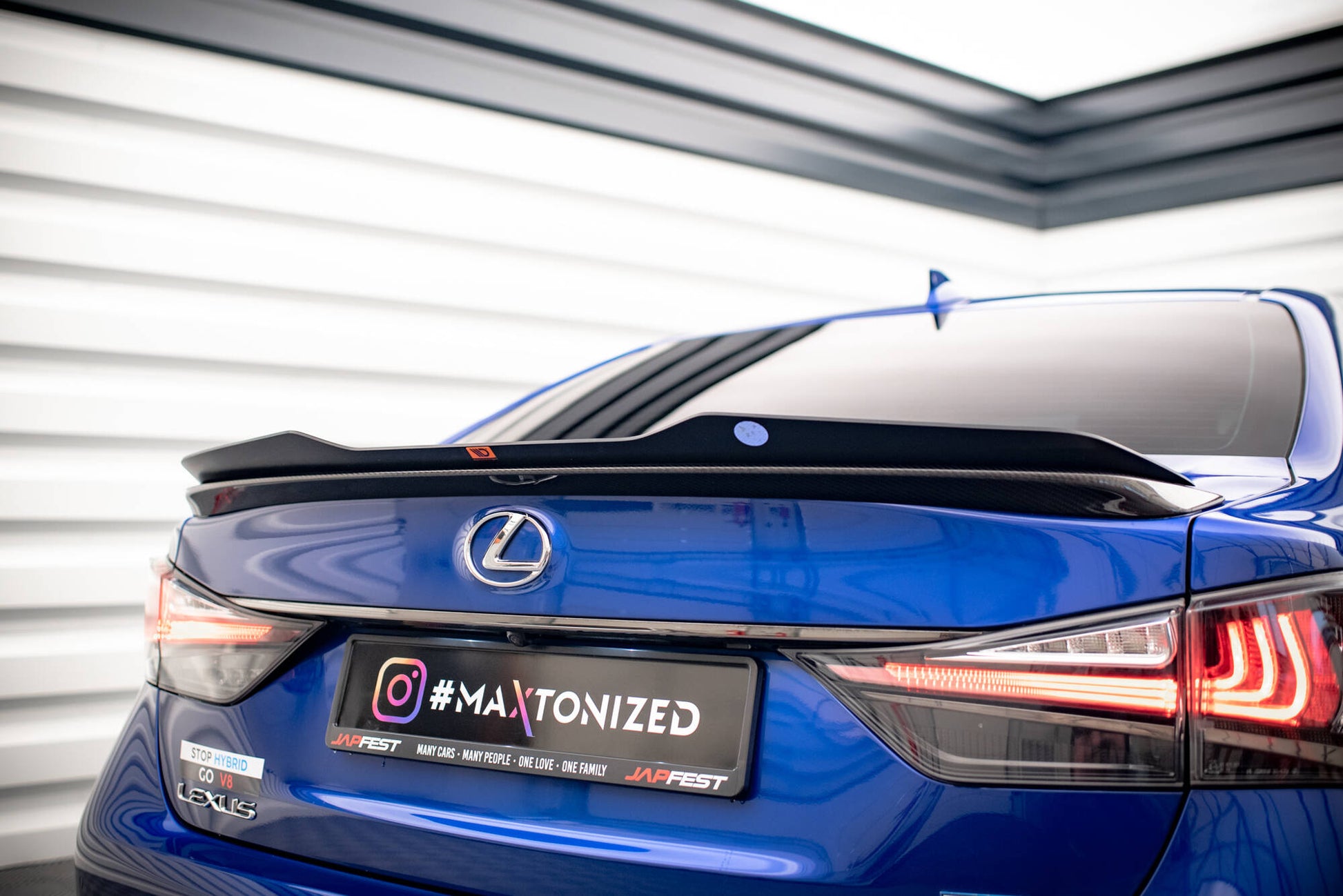 Set of Splitters Lexus GS F Mk4 Facelift