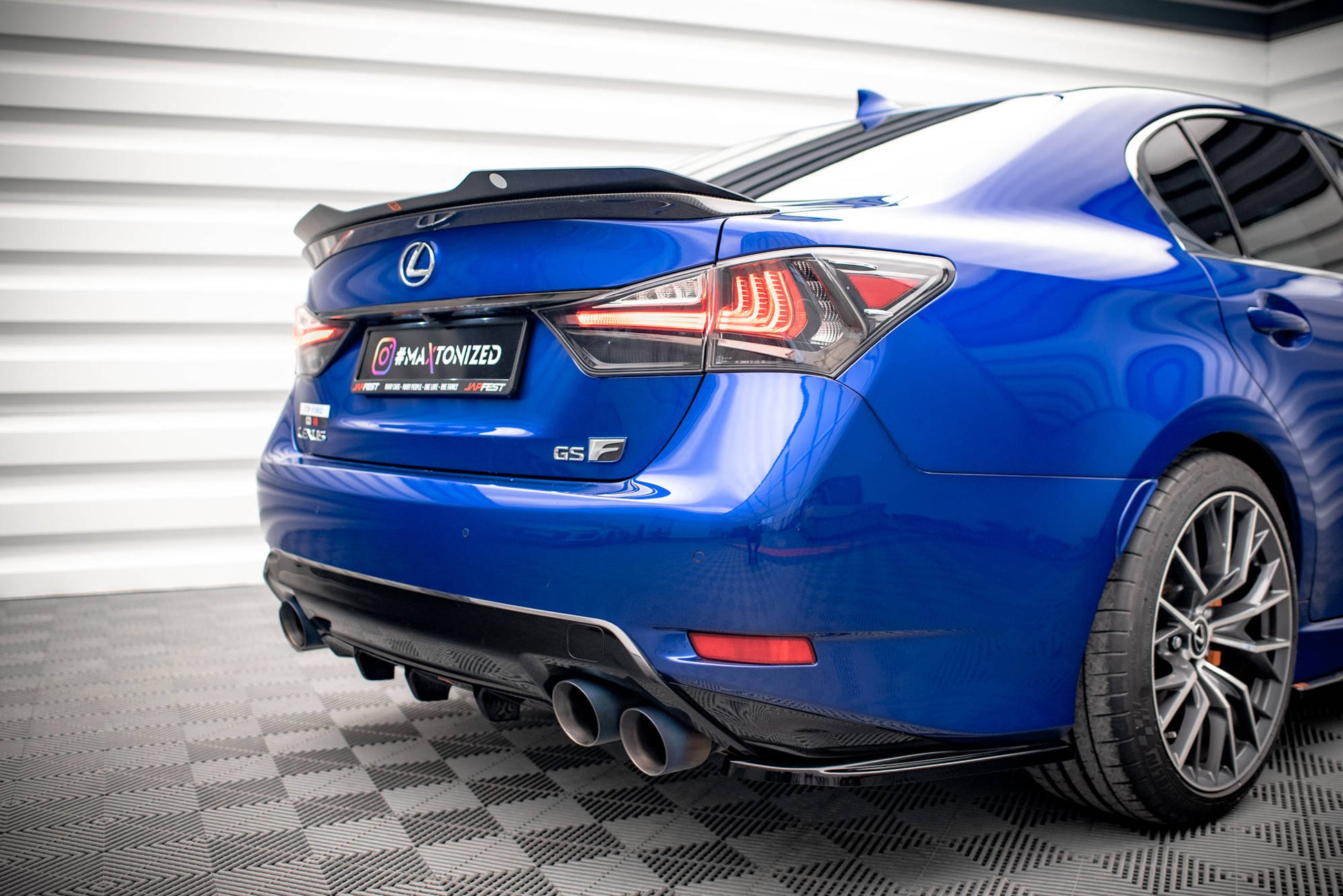Set of Splitters Lexus GS F Mk4 Facelift