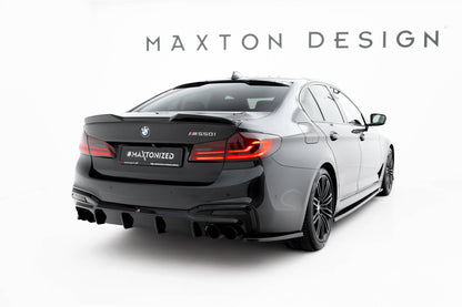 The extension of the rear window BMW M550i / 5 M-Pack Sedan G30
