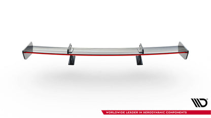 Carbon Spoiler With Upper Swan Mounting + LED Honda Civic SI Mk10