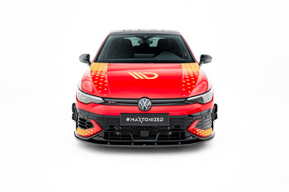 Set of Splitters V.2 Volkswagen Golf GTI Clubsport Mk8 Facelift