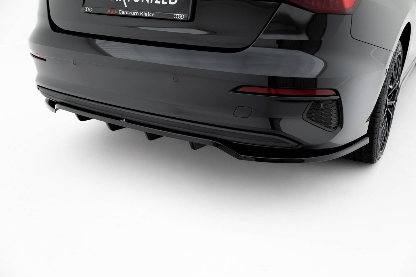 Rear Splitter (with vertical bars) Audi A3 Sedan 8Y