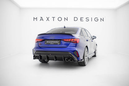 Rear Side Splitters V.4 Audi S3 Sedan 8Y Facelift