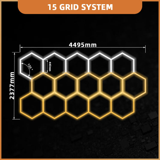 Hexagon 15 - 3CCT Dimmerdatav