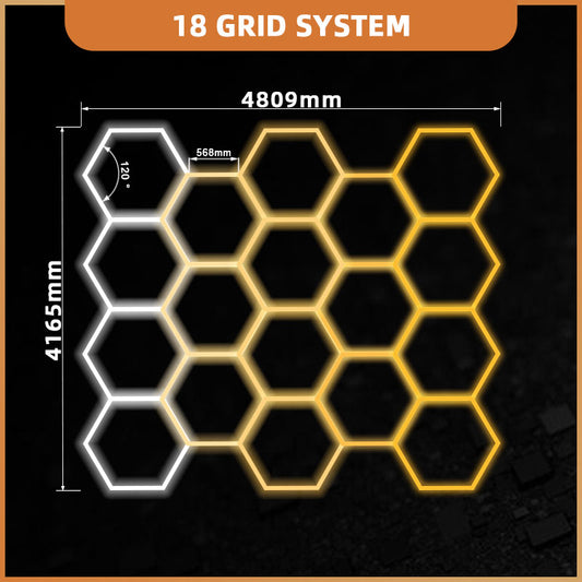Hexagon 18 - 3CCT Dimmerdatav