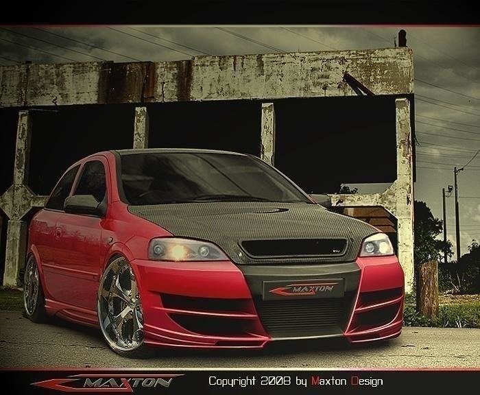 FRONT BUMPER OPEL ASTRA G < INFERNO > - Primed