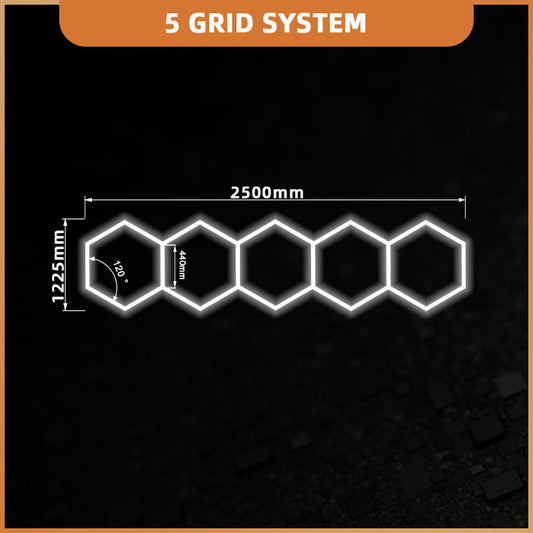Hexagon 5C LED-valgustussüsteem