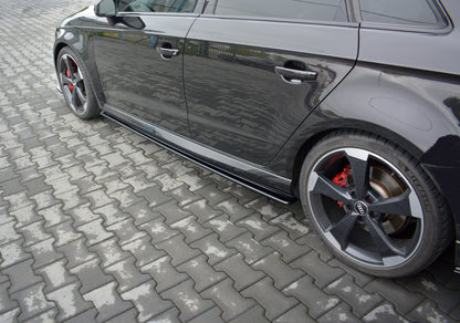 Side Skirts Diffusers Audi RS3 8V FL Sportback