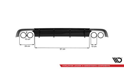 Rear Valance V.1 Audi S6 C7 Facelift