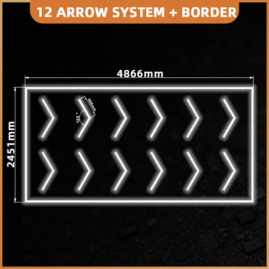 Arrow 12 Lightning System With Border