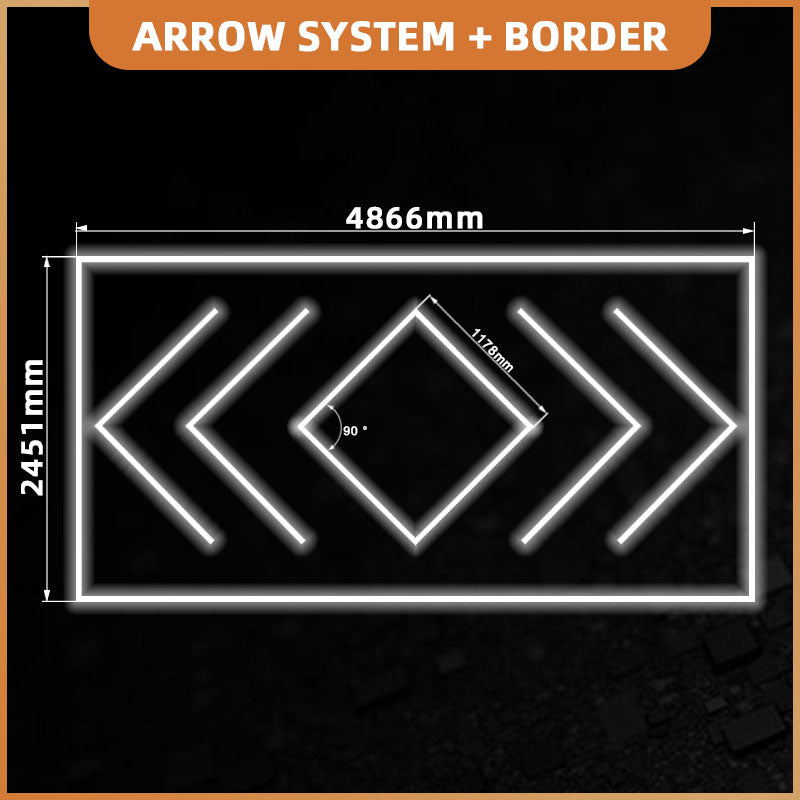 Arrow 4 Lights System With Border