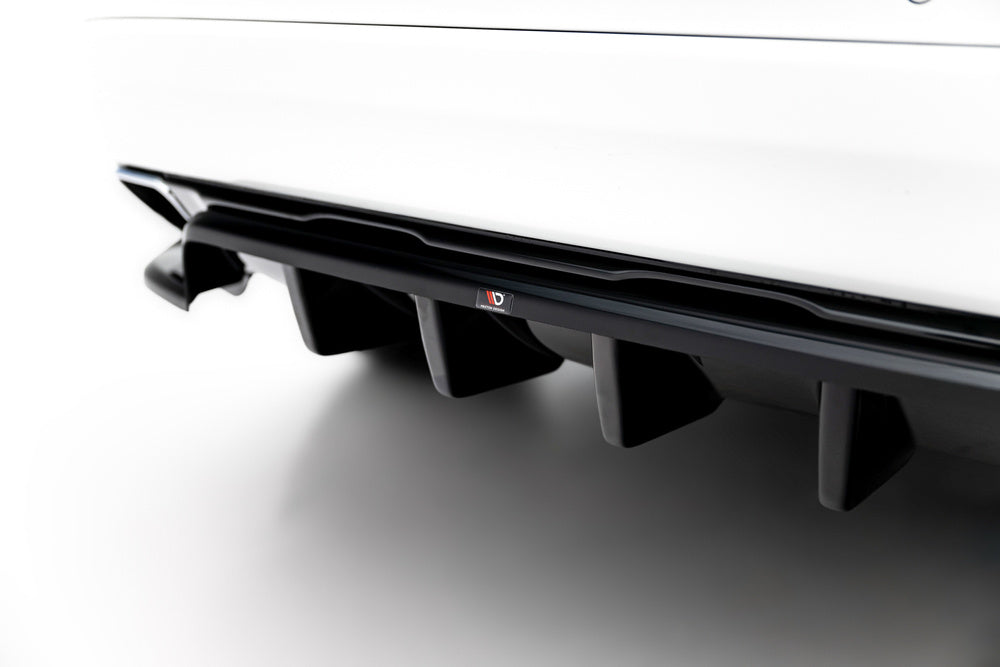 Rear Splitter (with vertical bars) Volvo XC60 Mk1 Facelift