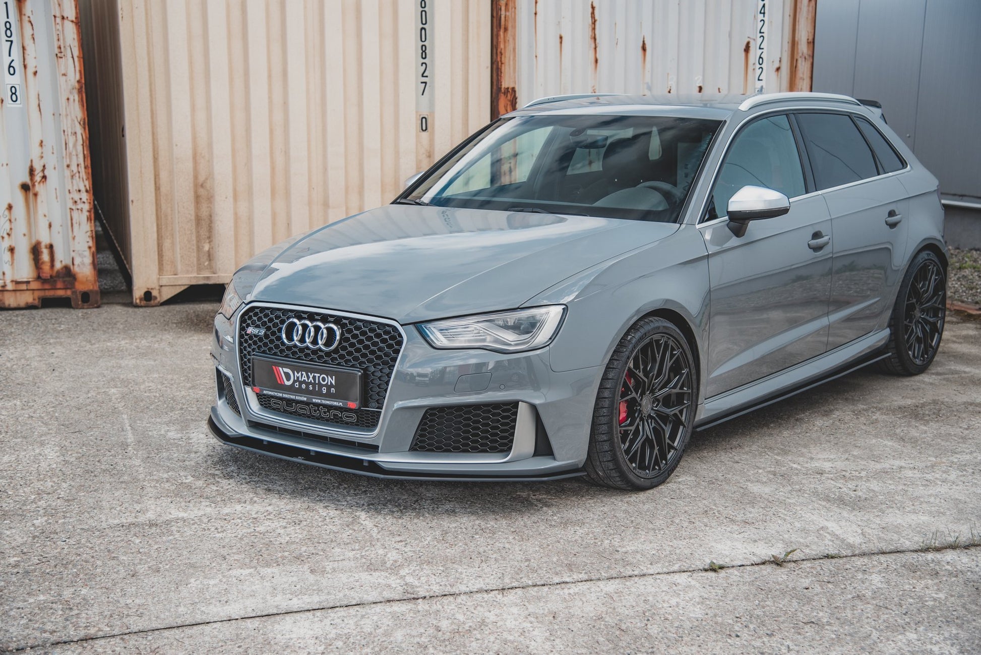 Street Pro Front Splitter Audi RS3 8V Sportback