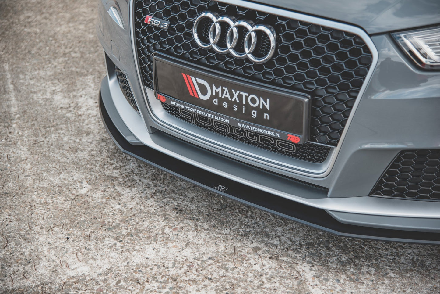 Street Pro Front Splitter Audi RS3 8V Sportback
