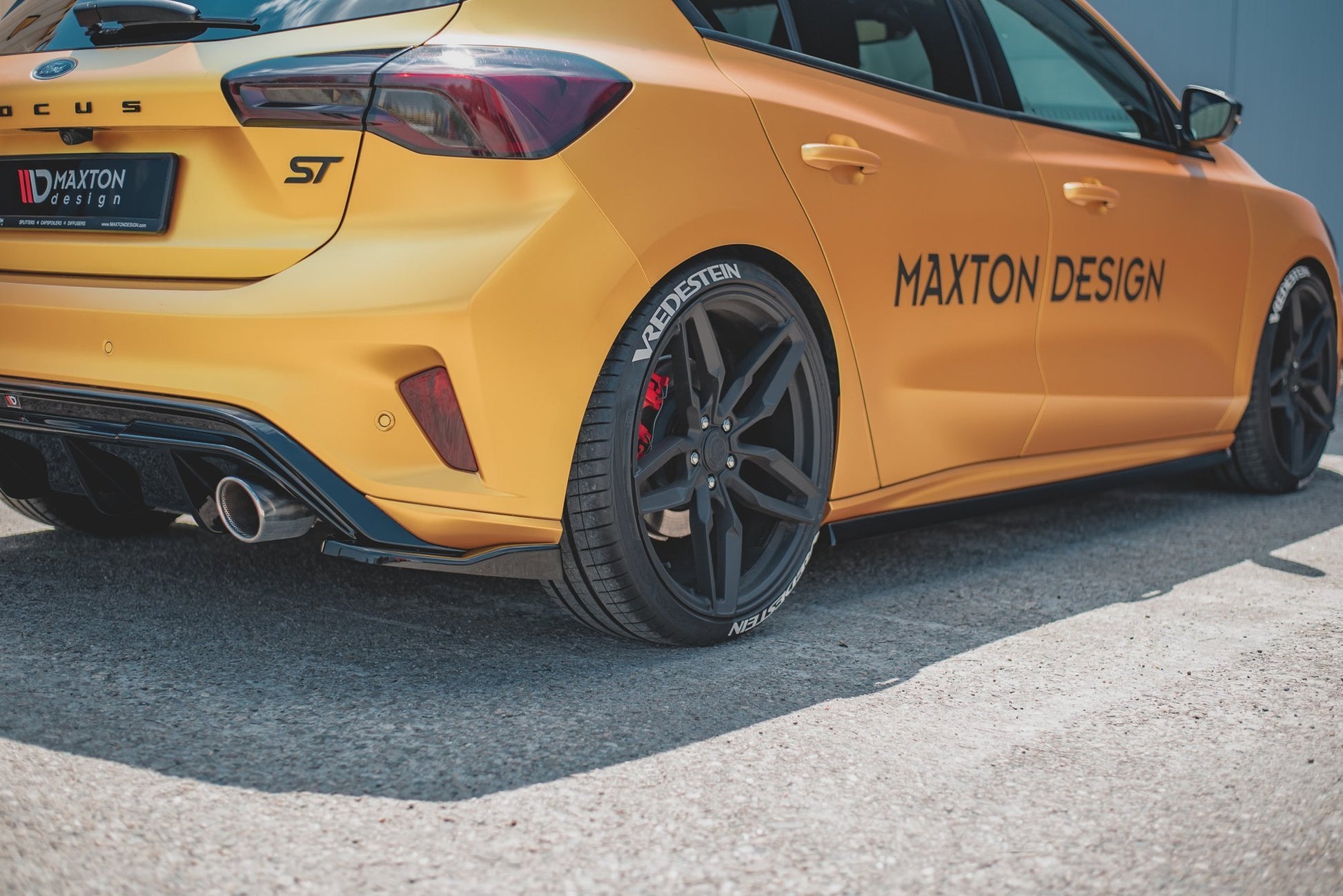 Rear Side Splitters V.3 (For rear valance v.2) Ford Focus Hatchback ST Mk4