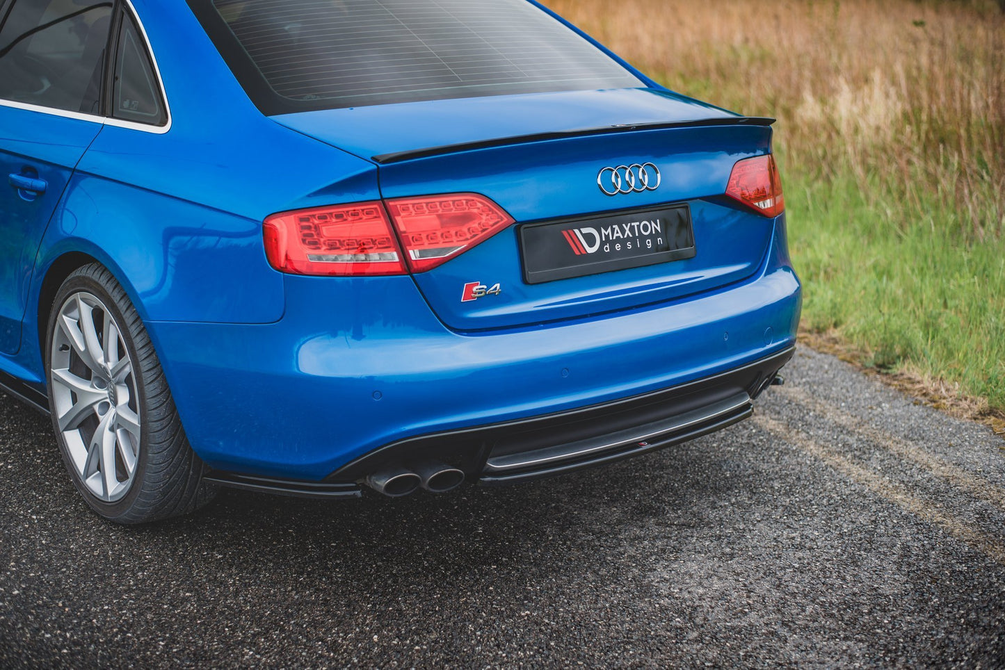 Rear Splitter Audi S4 / A4 S-Line B8 Sedan