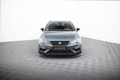 Front Splitter V.7 Seat Leon Cupra / FR Mk3 FL