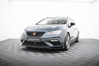 Front Splitter V.7 Seat Leon Cupra / FR Mk3 FL