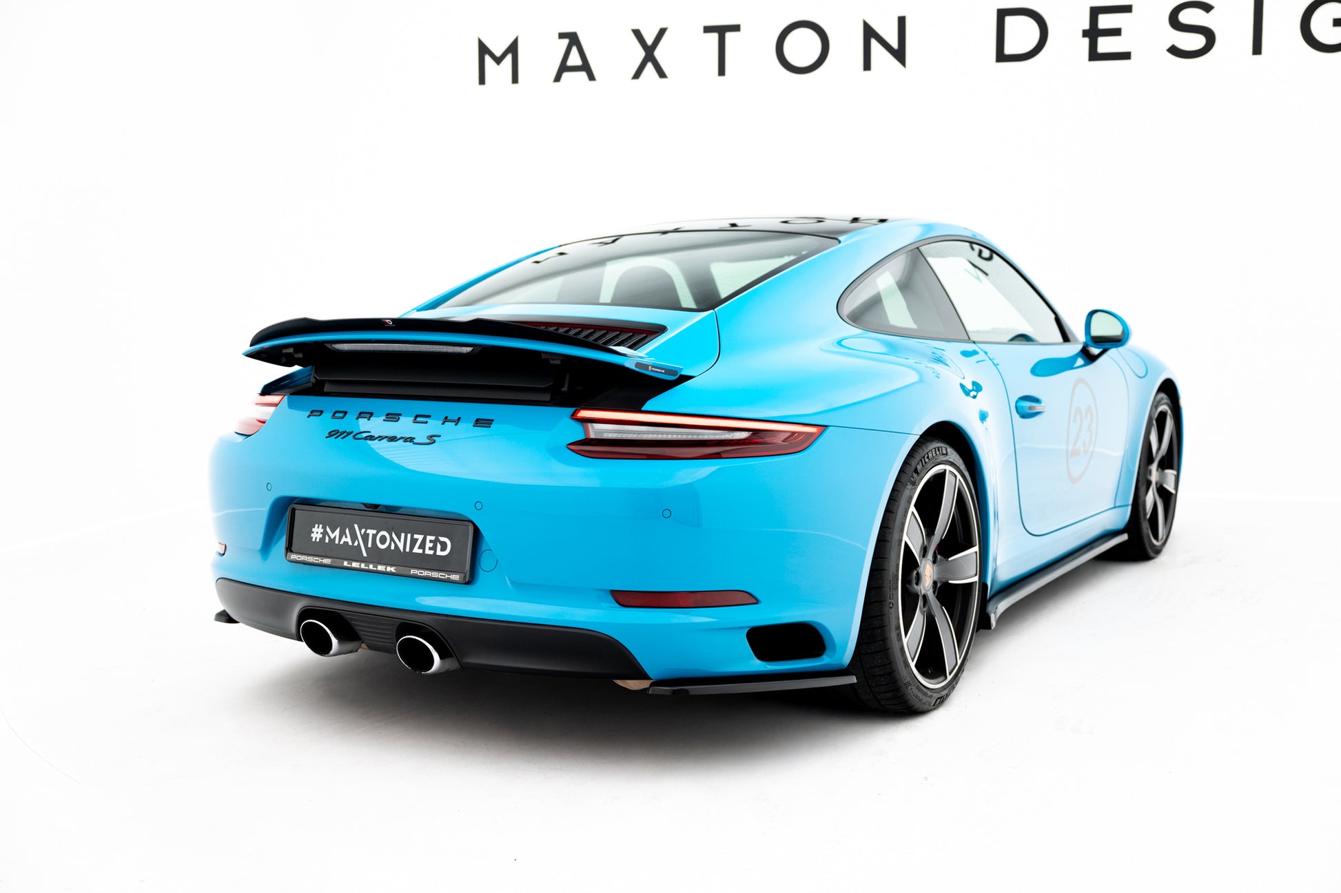 Rear Side Splitters Porsche 911 Carrera 991