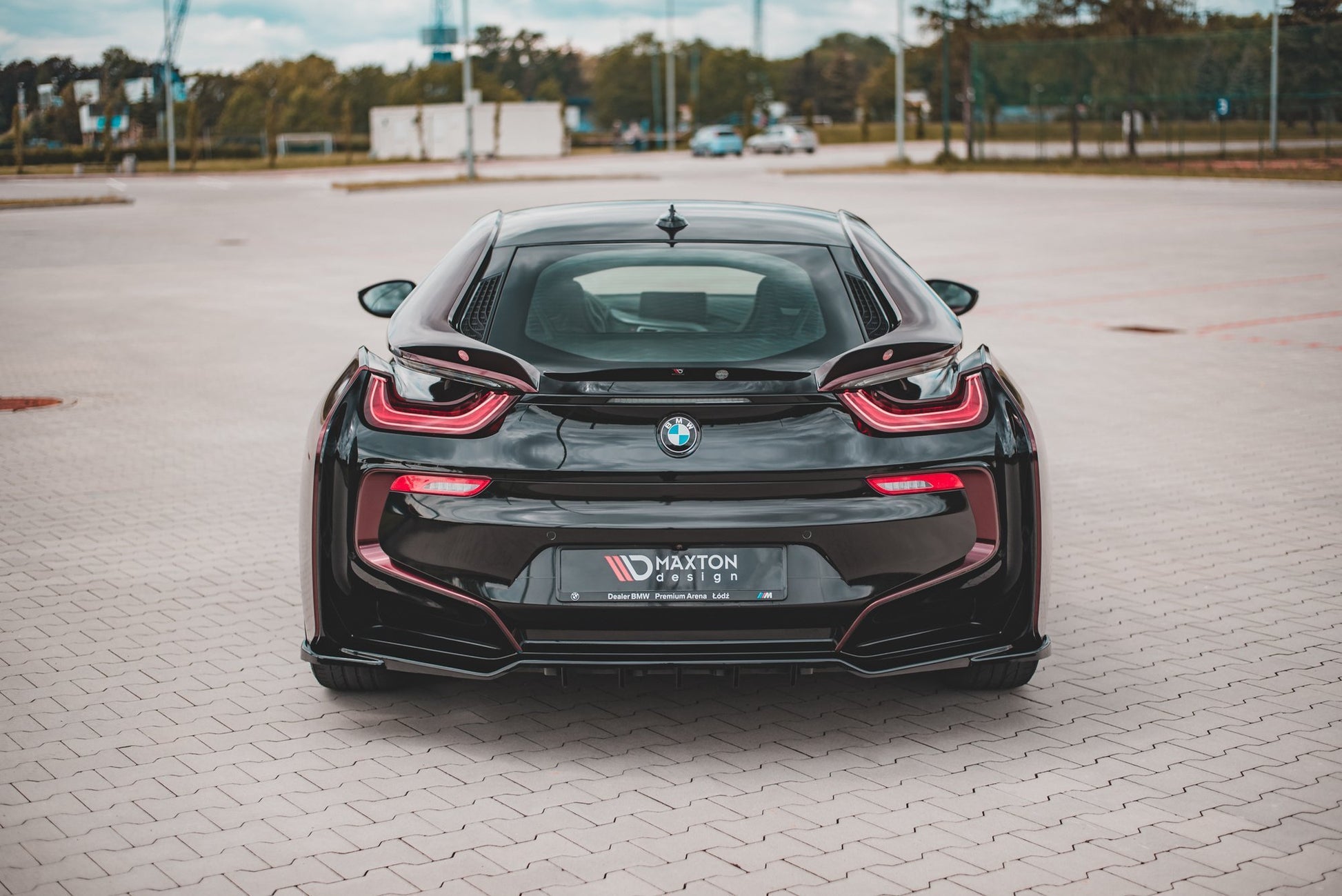 Set of Spoiler Caps BMW i8