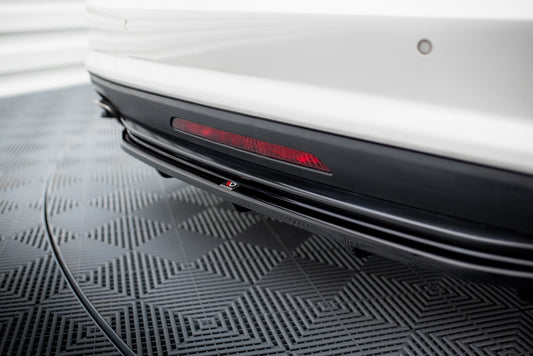 Rear Splitter MERCEDES CLS C218 (with a vertical bar) AMG LINE