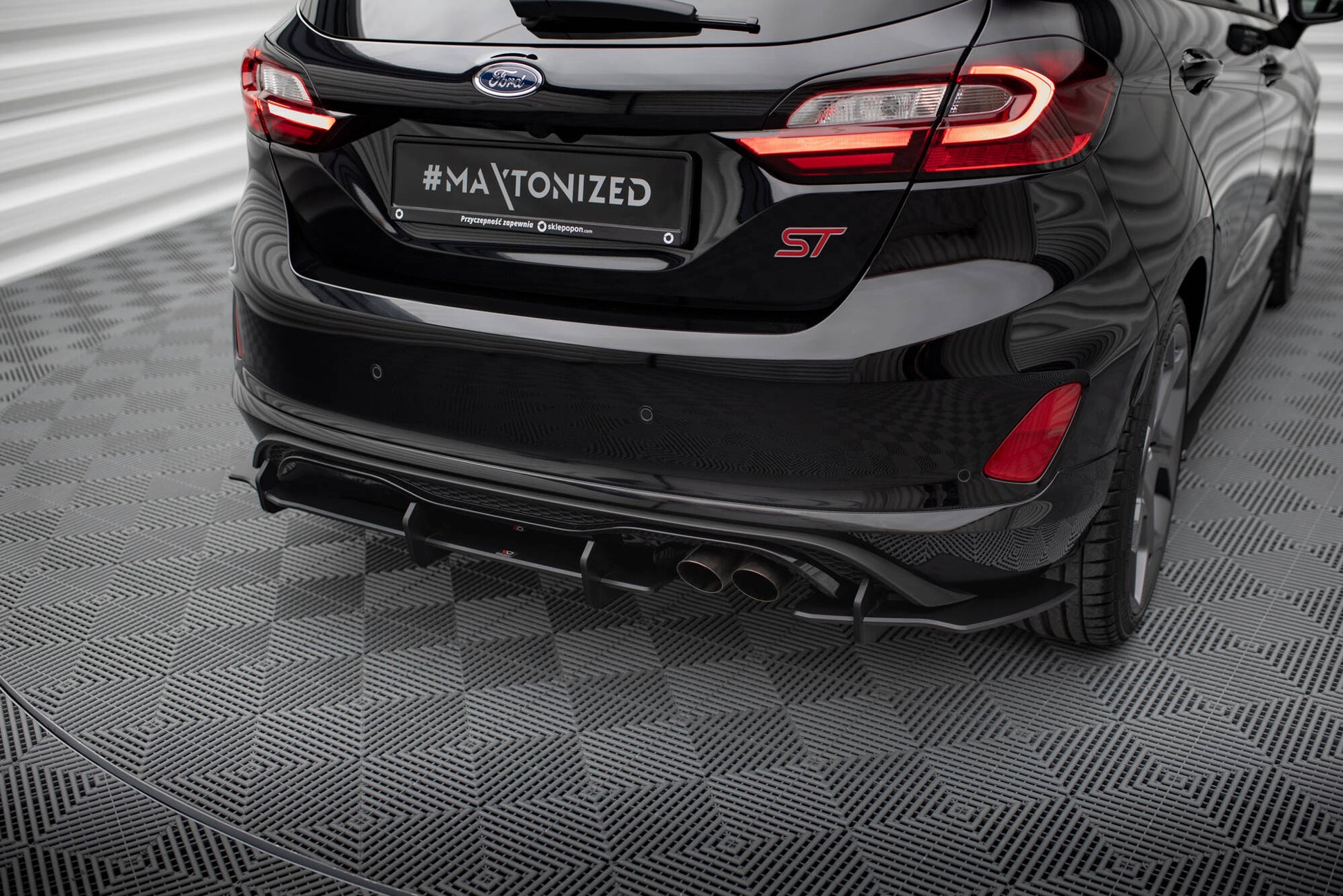 Street Pro Rear Valance Ford Fiesta Mk8 ST