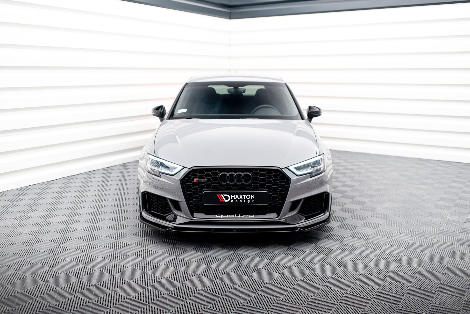 Front Splitter V.4 Audi RS3 8V FL Sportback