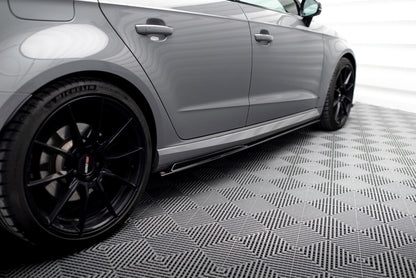 Side Skirts Diffusers V.2 Audi RS3 8V Sportback Facelift