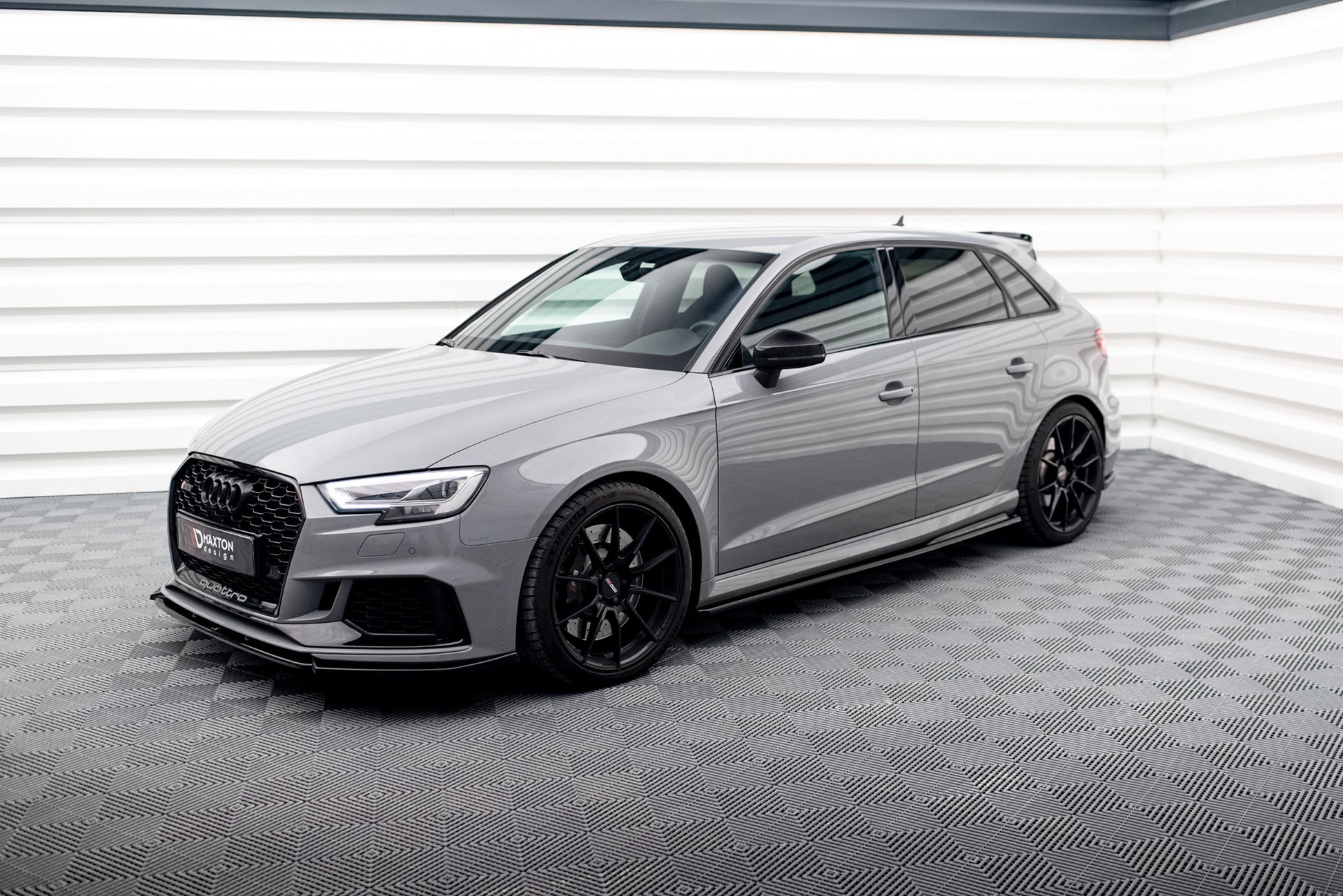 Side Skirts Diffusers V.2 Audi RS3 8V Sportback Facelift