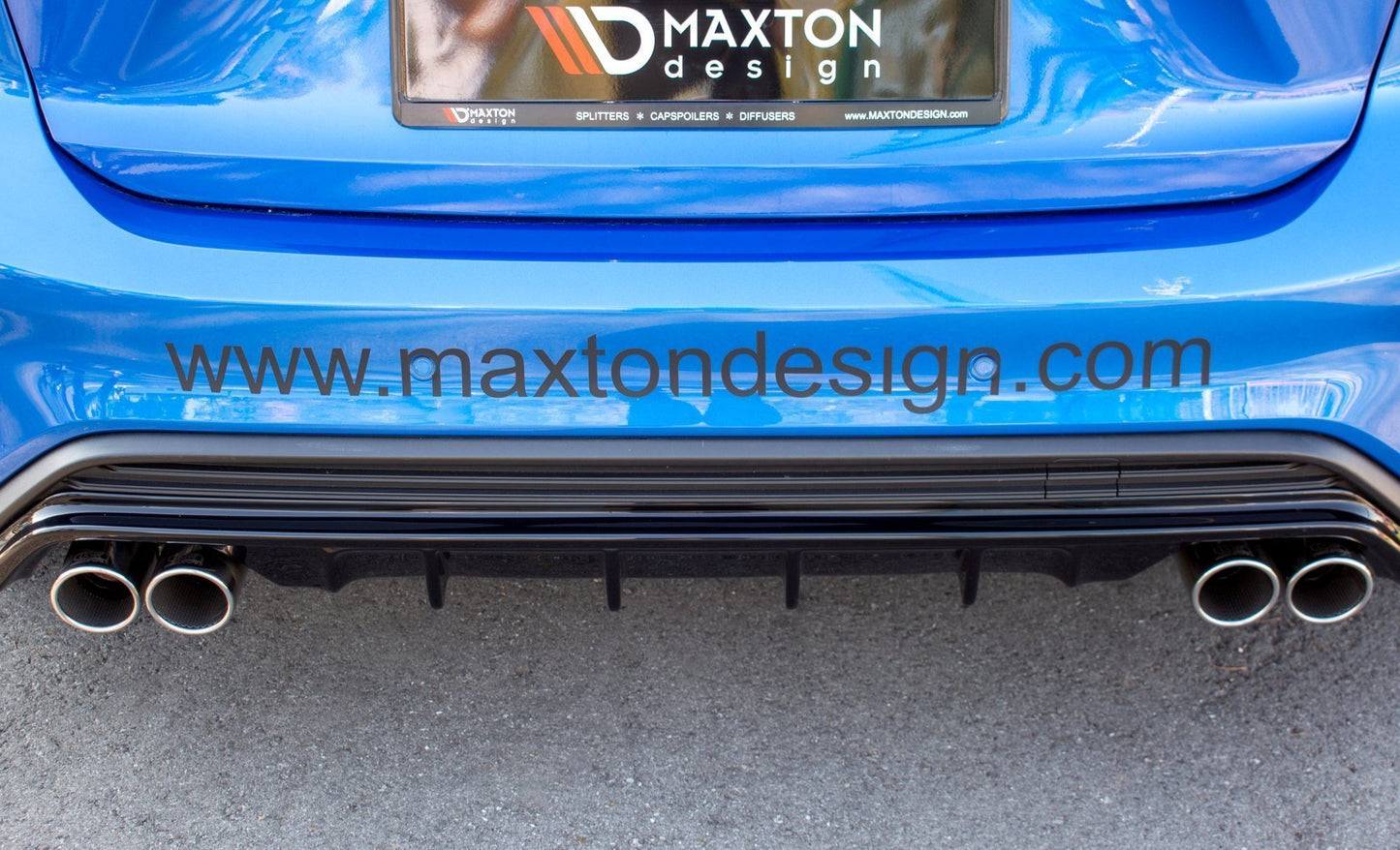Rear Valance with Exhaust Ford Focus MK4 St-line