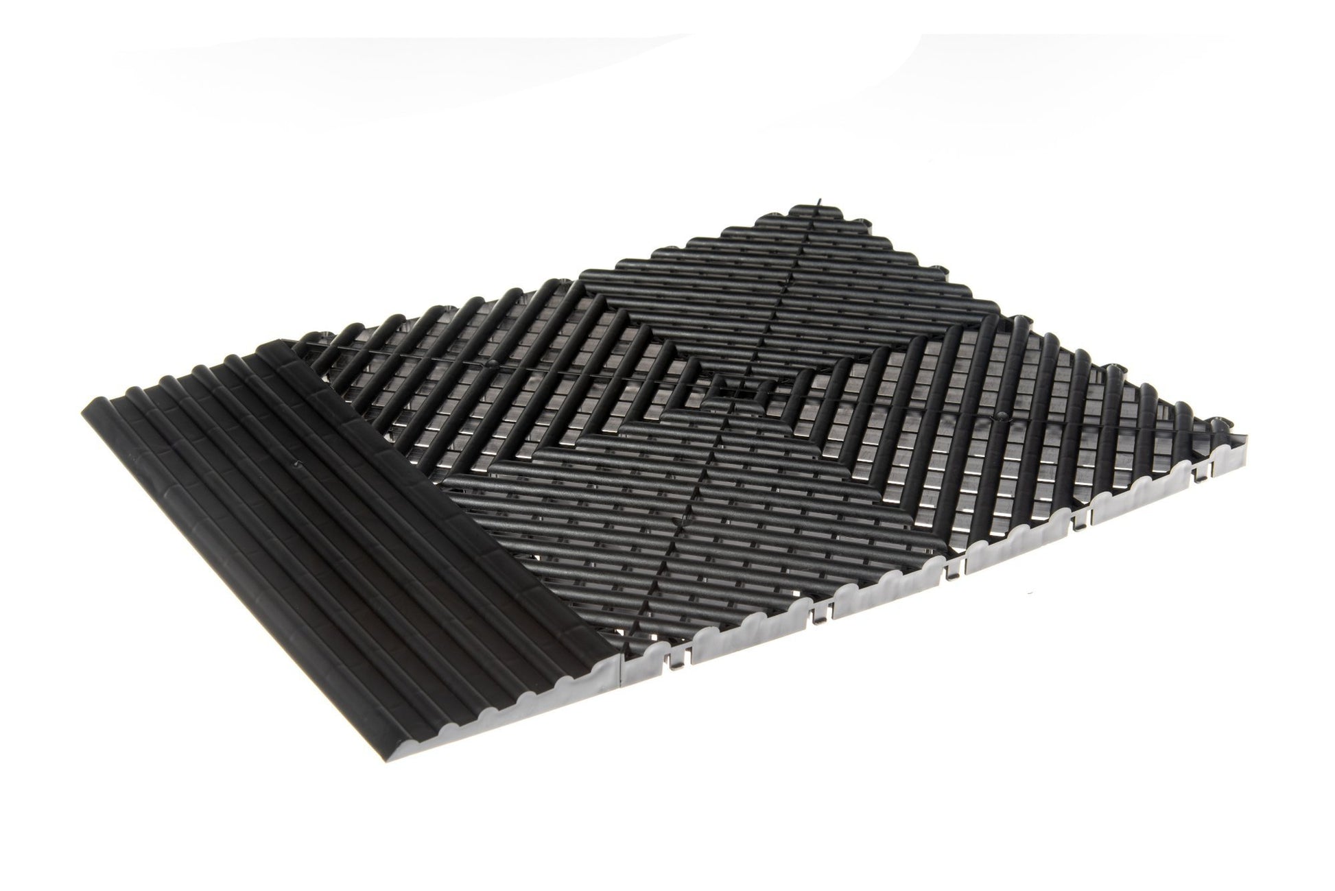 Modular "MAXTON Floor"- Edge Tile (Male Pegs)