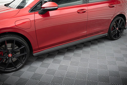 Side Skirts Diffusers V.1 Volkswagen Golf GTI / GTE / GTI Clubsport / GTD / R-Line Mk8